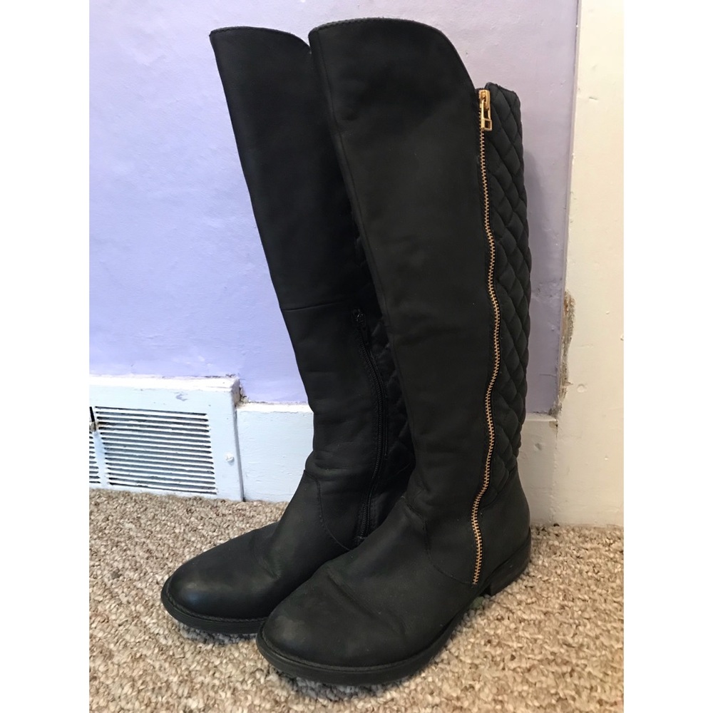 Steve Madden Northside Women’s 8 Tall Black Boots